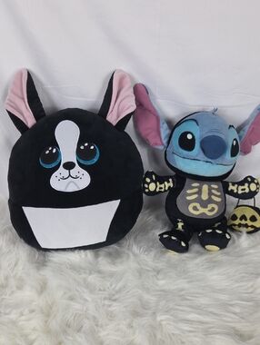 Disney & TY Kids "Tink" Dog & Stitch Plushie Bundle